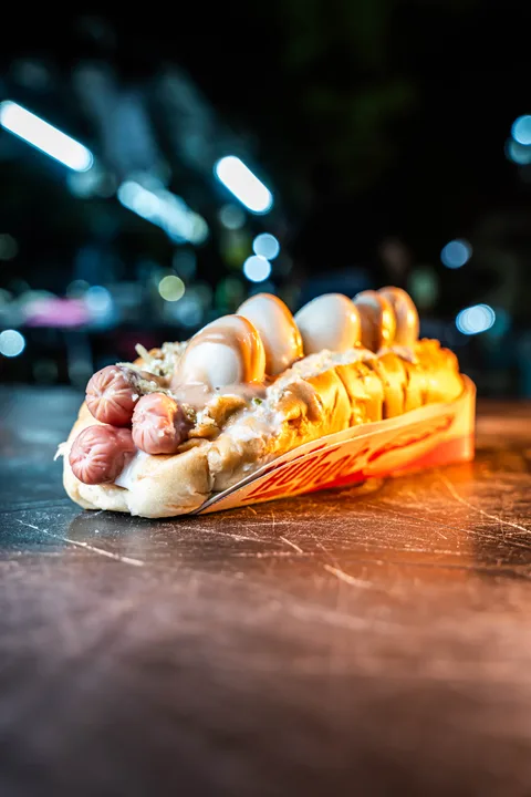 Perro Morrocoy con huevos de codorniz